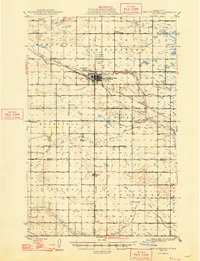 1948 Map of New Rockford