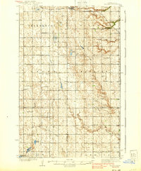 1939 Map of Niagara, ND