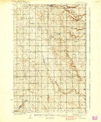 preview thumbnail of historical topo map of Niagara, ND in 1939