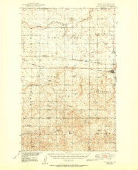 Download a high-resolution, GPS-compatible USGS topo map for Noonan, ND (1950 edition)