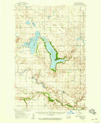 Download a high-resolution, GPS-compatible USGS topo map for Pekin, ND (1959 edition)