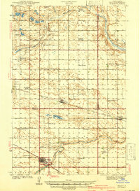 1941 Map of Selz, ND