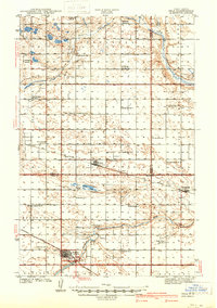 preview thumbnail of historical topo map of Selz, ND in 1941