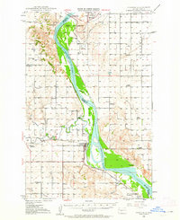 1948 Map of Stanton, 1962 Print