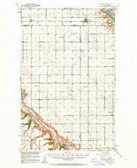 1947 Map of Tolley, 1963 Print