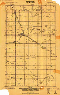 1918 Map of Walhalla