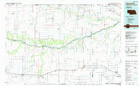 preview thumbnail of historical topo map of Ainsworth, NE in 1985