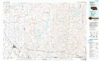 preview thumbnail of historical topo map of Alliance, NE in 1985