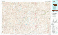 Download a high-resolution, GPS-compatible USGS topo map for Arthur, NE (1985 edition)