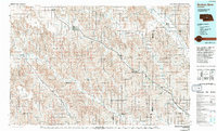 preview thumbnail of historical topo map of Broken Bow, NE in 1985