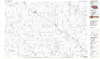 preview thumbnail of historical topo map of Broken Bow, NE in 1985