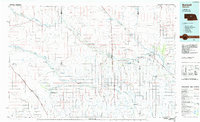1985 Map of Anselmo, NE