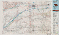 Download a high-resolution, GPS-compatible USGS topo map for David City, NE (1991 edition)