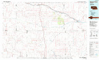 Download a high-resolution, GPS-compatible USGS topo map for Dismal River, NE (1985 edition)