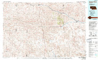 Download a high-resolution, GPS-compatible USGS topo map for Dismal River, NE (1994 edition)