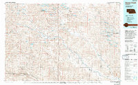 Download a high-resolution, GPS-compatible USGS topo map for Goose Creek, NE (1994 edition)