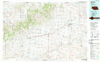 Download a high-resolution, GPS-compatible USGS topo map for Gordon, NE (1989 edition)