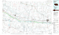 Download a high-resolution, GPS-compatible USGS topo map for Kearney, NE (1985 edition)