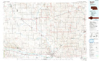 preview thumbnail of historical topo map of Norfolk, NE in 1985