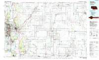 1985 Map of Council Bluffs, IA