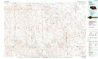 preview thumbnail of historical topo map of Rock County, NE in 1985