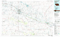 preview thumbnail of historical topo map of Scottsbluff, NE in 1985