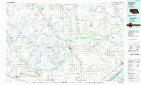 Download a high-resolution, GPS-compatible USGS topo map for St Paul, NE (1985 edition)