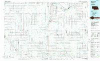 1985 Map of Humphrey, NE