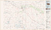 1985 Map of Valentine, NE