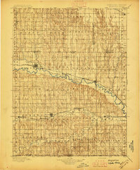 1896 Map of Arapahoe