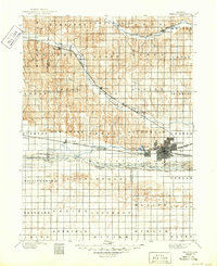 1896 Map of Kearney, 1949 Print