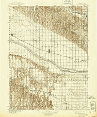 1899 Map of Lexington, 1939 Print