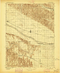 1896 Map of Lexington