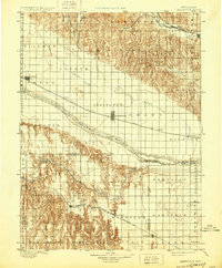 1899 Map of Lexington, 1929 Print