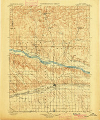 1900 Map of Ogallala