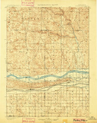 1901 Map of Paxton