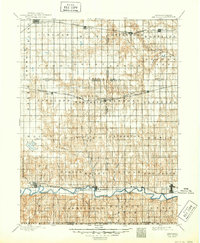 1897 Map of Webster County, NE, 1949 Print