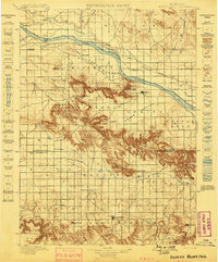 1898 Map of Scotts Bluff