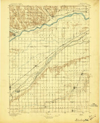 1896 Map of Stromsburg