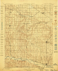 1898 Map of Webster County, NE