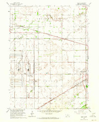Download a high-resolution, GPS-compatible USGS topo map for Abbott, NE (1964 edition)