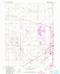 Download a high-resolution, GPS-compatible USGS topo map for Abbott, NE (1993 edition)