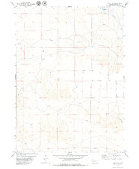 Download a high-resolution, GPS-compatible USGS topo map for Agate NW, NE (1979 edition)