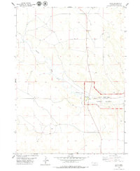 preview thumbnail of historical topo map of Sioux County, NE in 1979