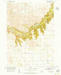 Download a high-resolution, GPS-compatible USGS topo map for Ainsworth NW, NE (1955 edition)