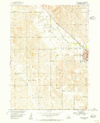 Download a high-resolution, GPS-compatible USGS topo map for Albion West, NE (1956 edition)