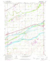 Download a high-resolution, GPS-compatible USGS topo map for Alda, NE (1977 edition)