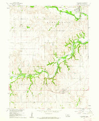 Download a high-resolution, GPS-compatible USGS topo map for Alexandria, NE (1962 edition)