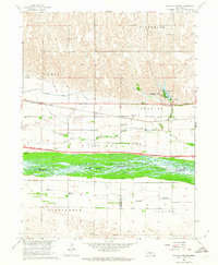 Download a high-resolution, GPS-compatible USGS topo map for Alfalfa Center, NE (1964 edition)