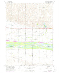 Download a high-resolution, GPS-compatible USGS topo map for Alfalfa Center, NE (1977 edition)